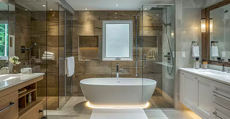 Master Suite Bathroom Remodel in Burlington, VT