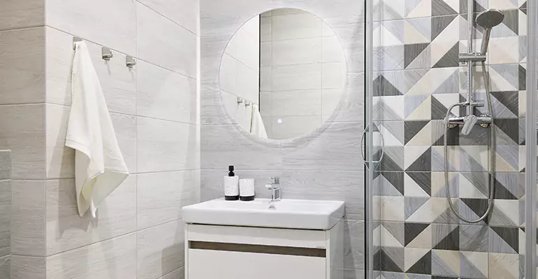 Small Master Bathroom Remodel in Burlington