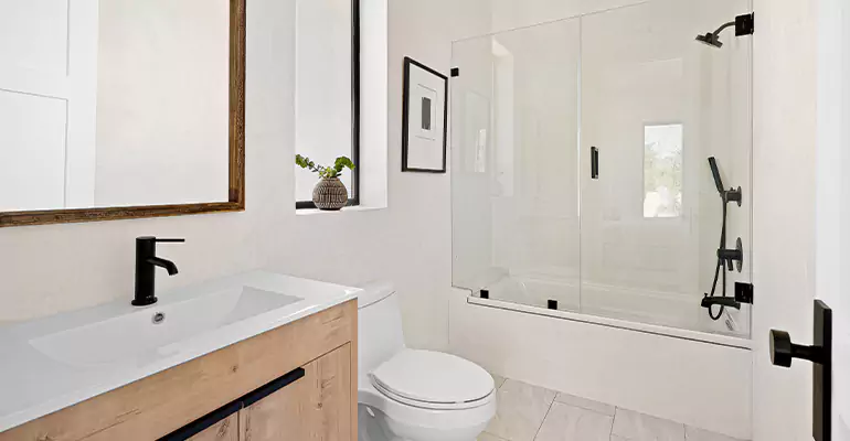 Tub Replacement With Shower in Burlington